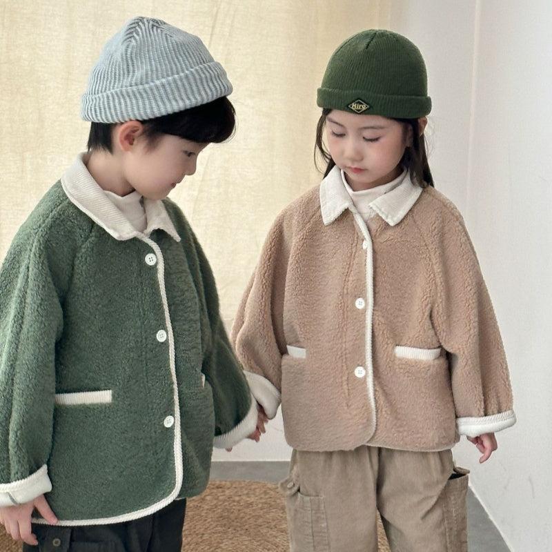【BABY&KID】冬新作 シープボアアウターSK102028