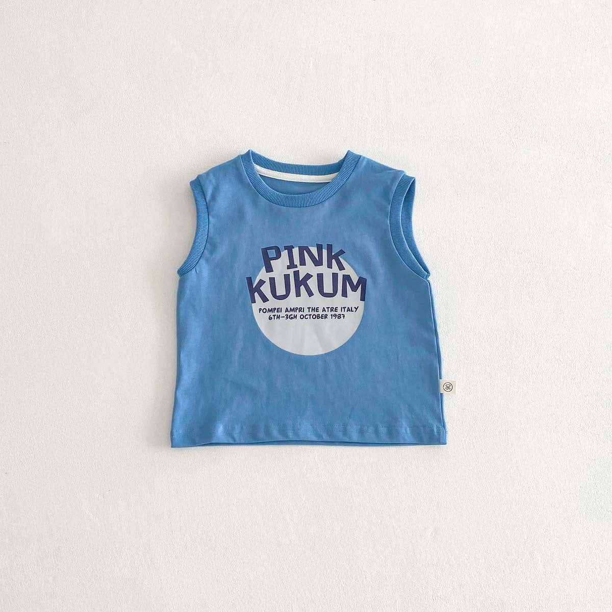 【BABY&KID】夏新作 PinkkukumノースリーブTシャツSK062724
