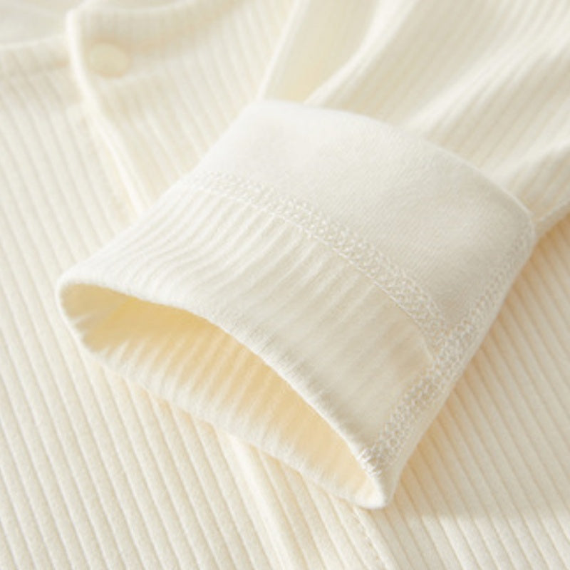 【BABY】北欧風いぬワッペンカバーオールSK102615