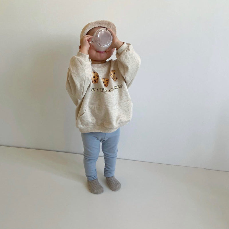 【BABY&KID】ビスケット長袖スウェットSK100744
