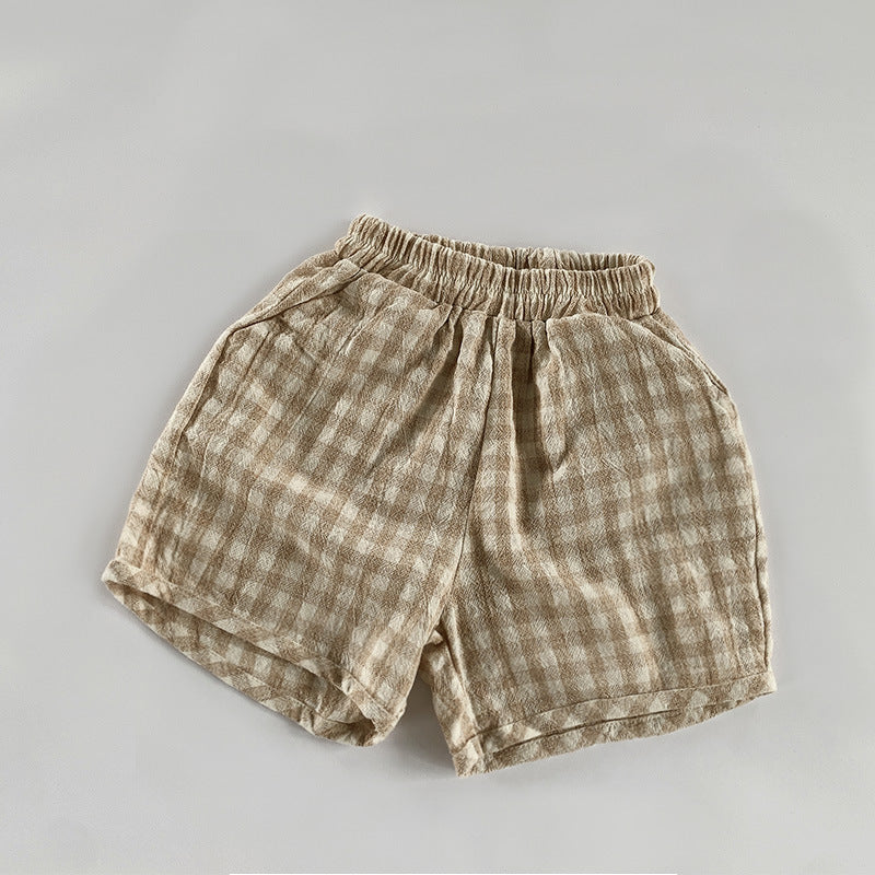 【BABY&KID】夏新作 コットンショートパンツSK080822