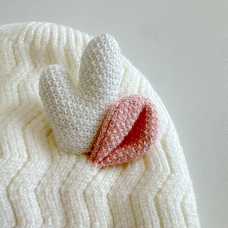 【HAT】波型トナカイ耳ニット帽子SK101610