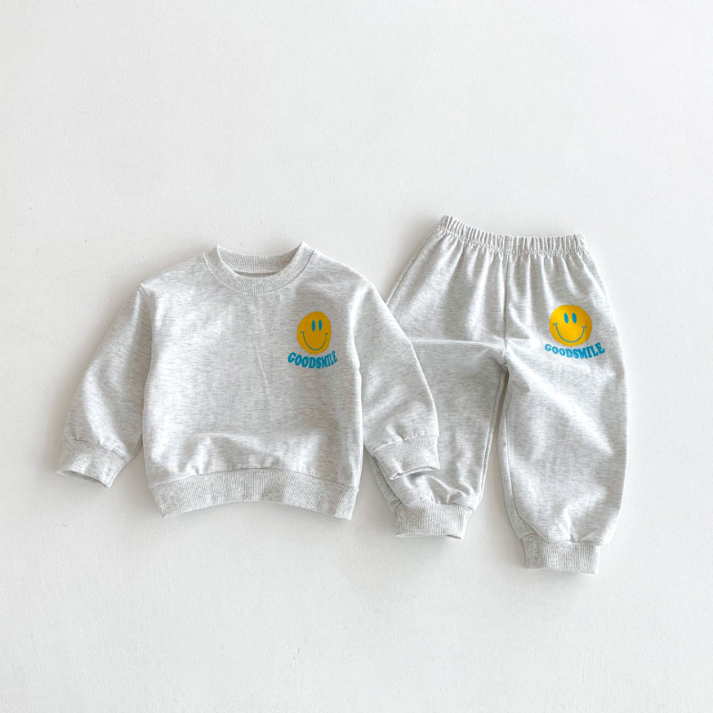 【BABY&KID】スマイルロゴプリントセットアップSK092913