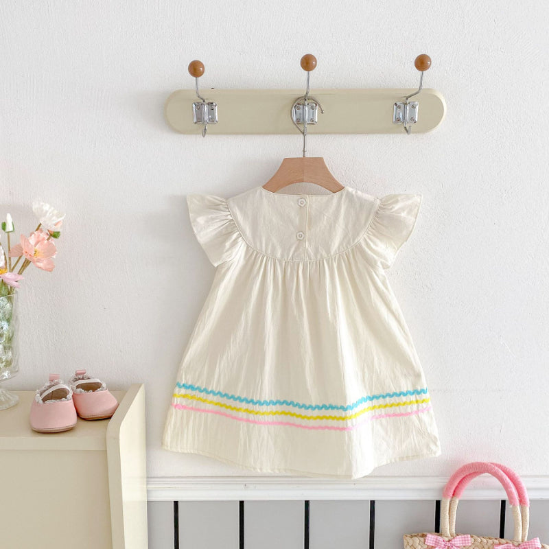 【BABY&KID】夏新作 帆船刺繍ワンピースSK081612