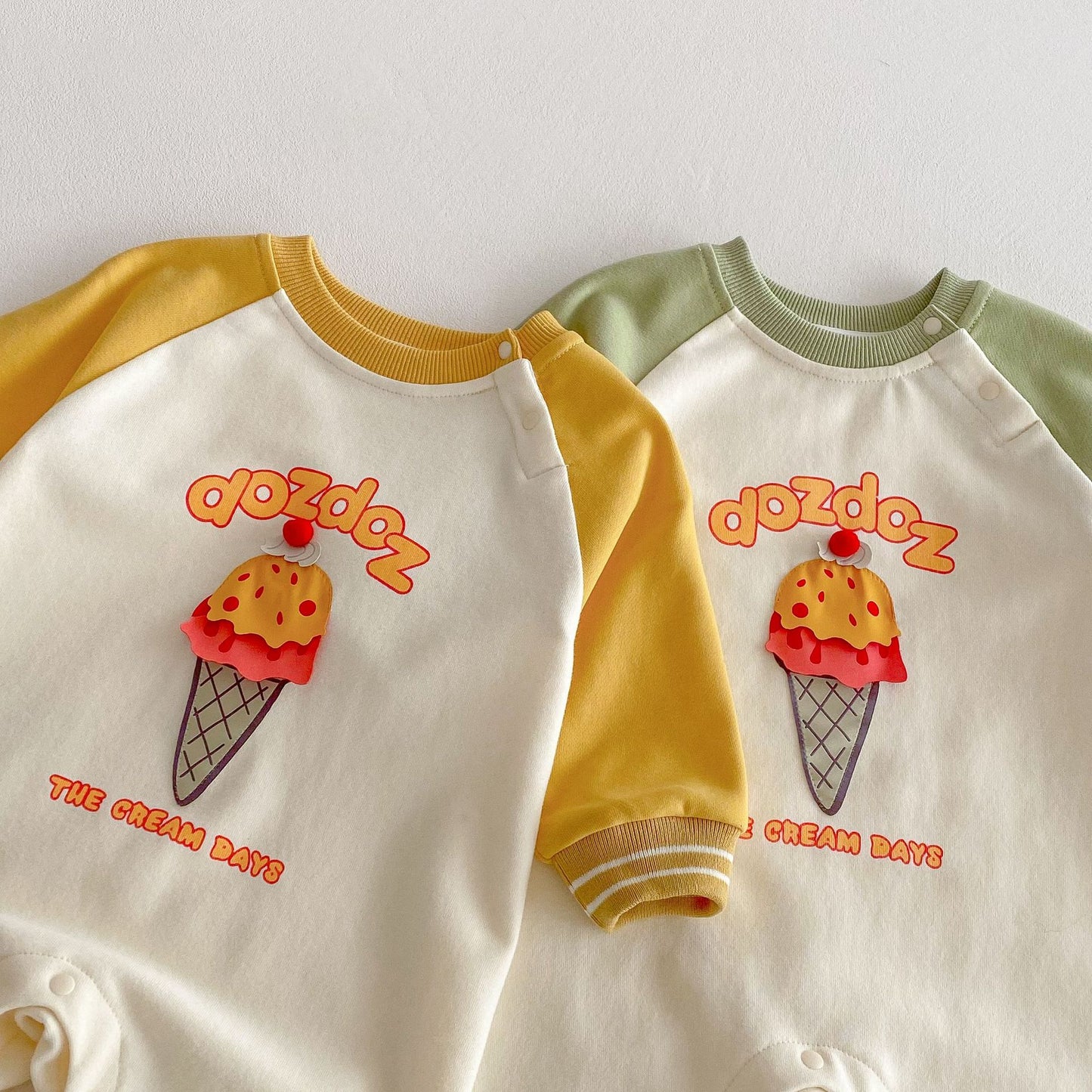 【BABY】dozdozカラーバリロンパースSK062401