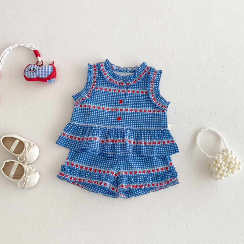 【BABY&KID】夏新作 おしゃれな桜柄シャツ、ワンピース、ショートパンツ、ズボンSK070513