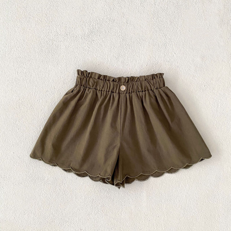【BABY&KID】夏新作 小花柄トップス&ショートパンツSK081607