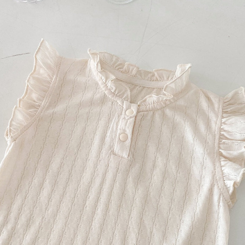 【BABY】夏新作 ポケット付きジャンパースカート&無地TシャツSK090619