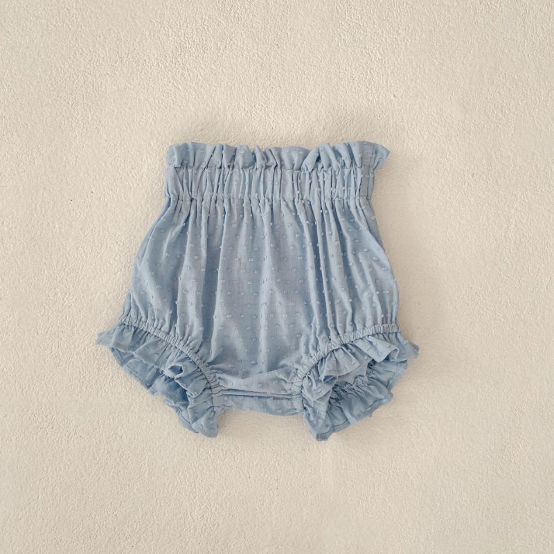 【BABY&KID】夏新作 レースフリル袖セットアップSK071923