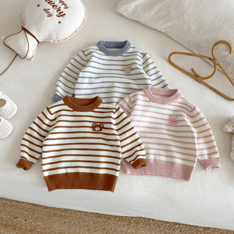 【BABY&KID】ボーダーニットセーターSK102532