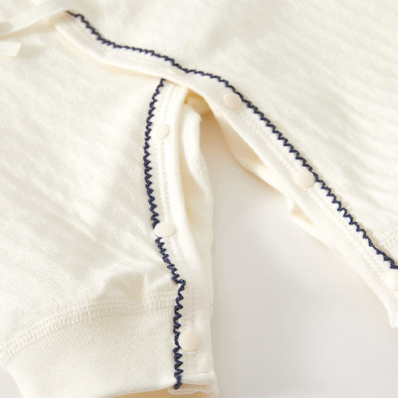 【BABY】北欧風フリルやわらかカバーオールSK102605