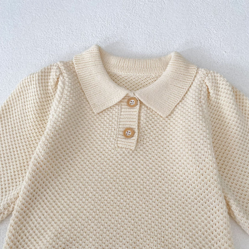 【BABY】ニット長袖ロンパースSK093022