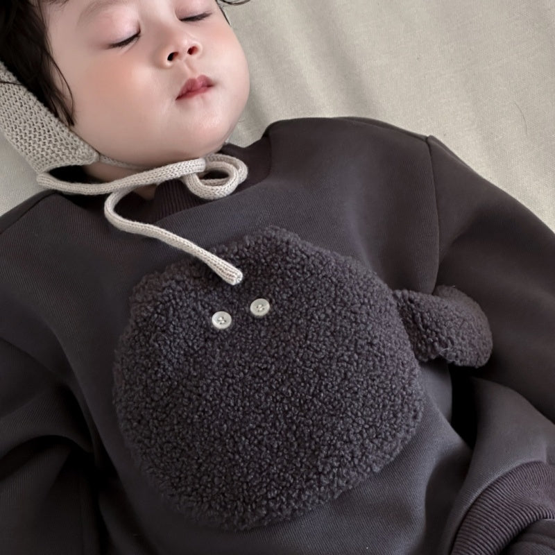 【BABY&KID】カートゥーン厚手スウェット、ポケットパンツSK102135