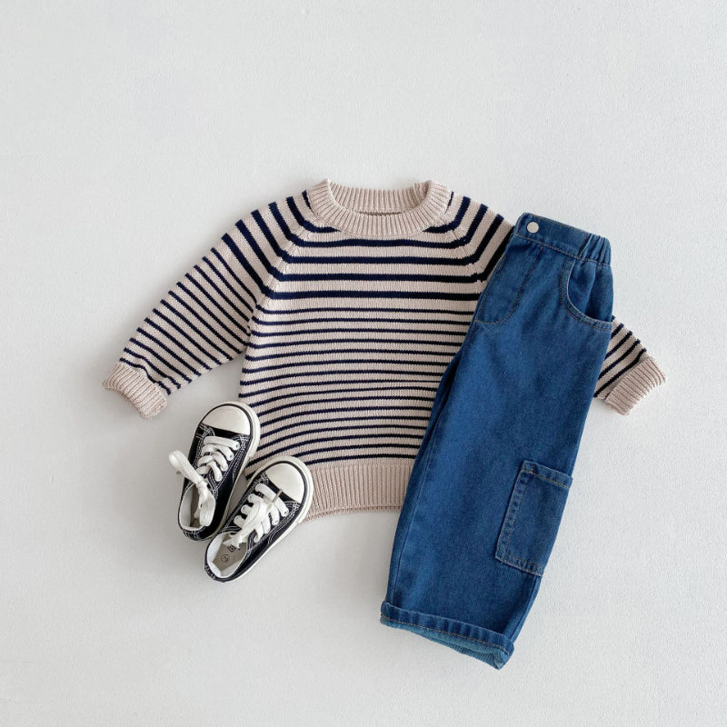 【BABY&KID】ボーダーニットセーターSK092914