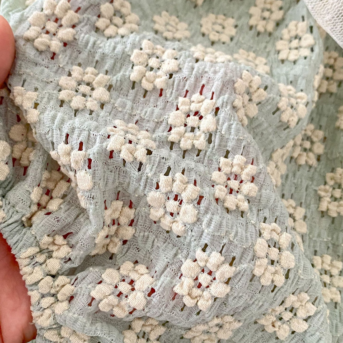 【BABY】夏新作 フラワー刺繡ワンピース風ロンパースSK063104