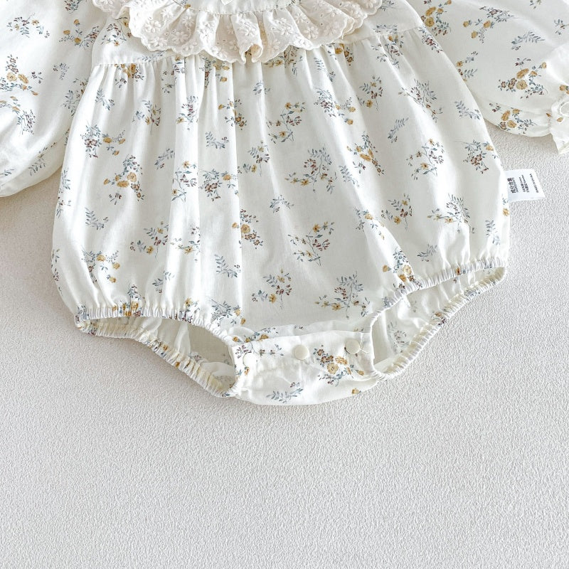【BABY】スウィート小花柄ロンパースSK107907