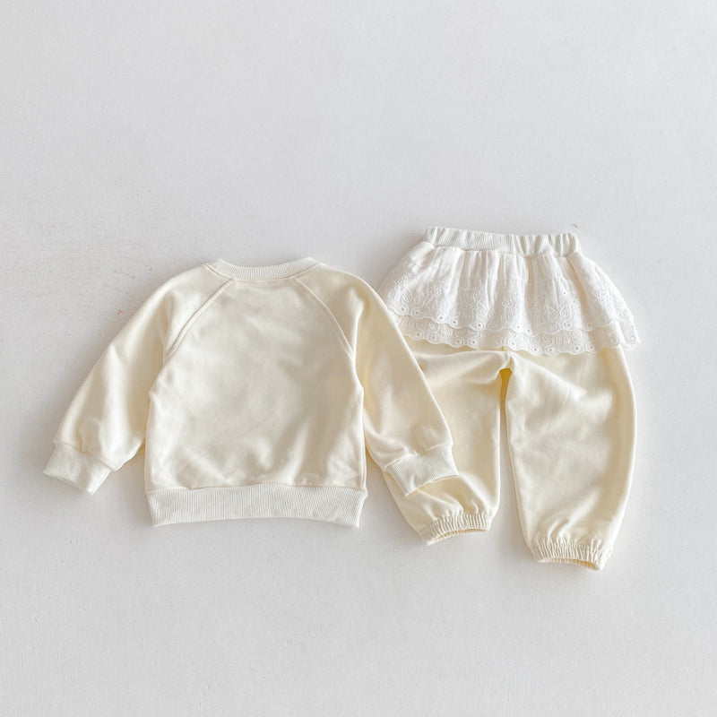 【BABY&KID】アヒルプリントセットアップSK092915