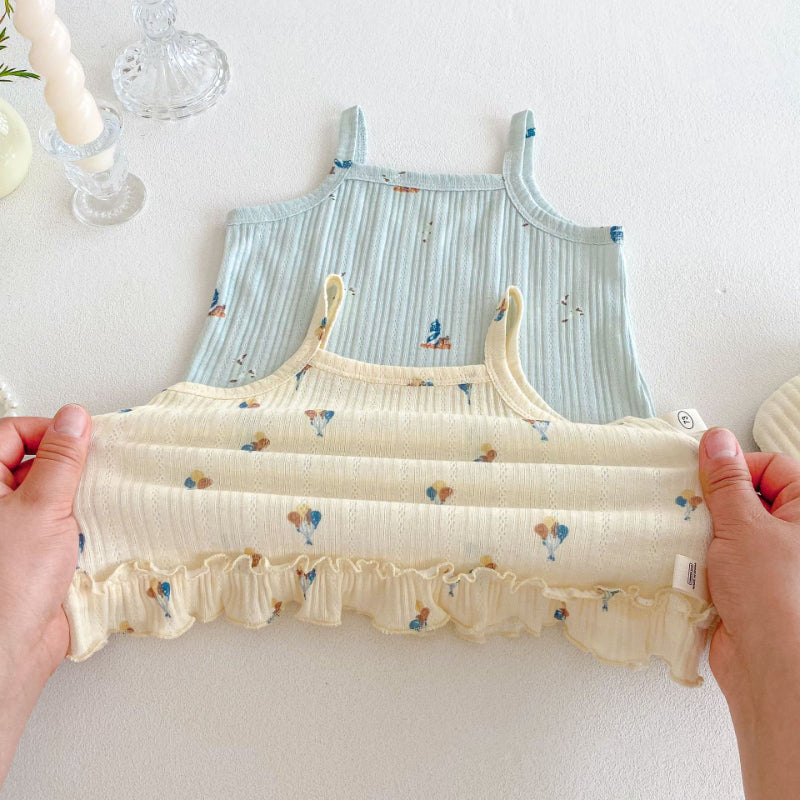 【BABY&KID】夏新作 風船柄キャミセットアップSK070209