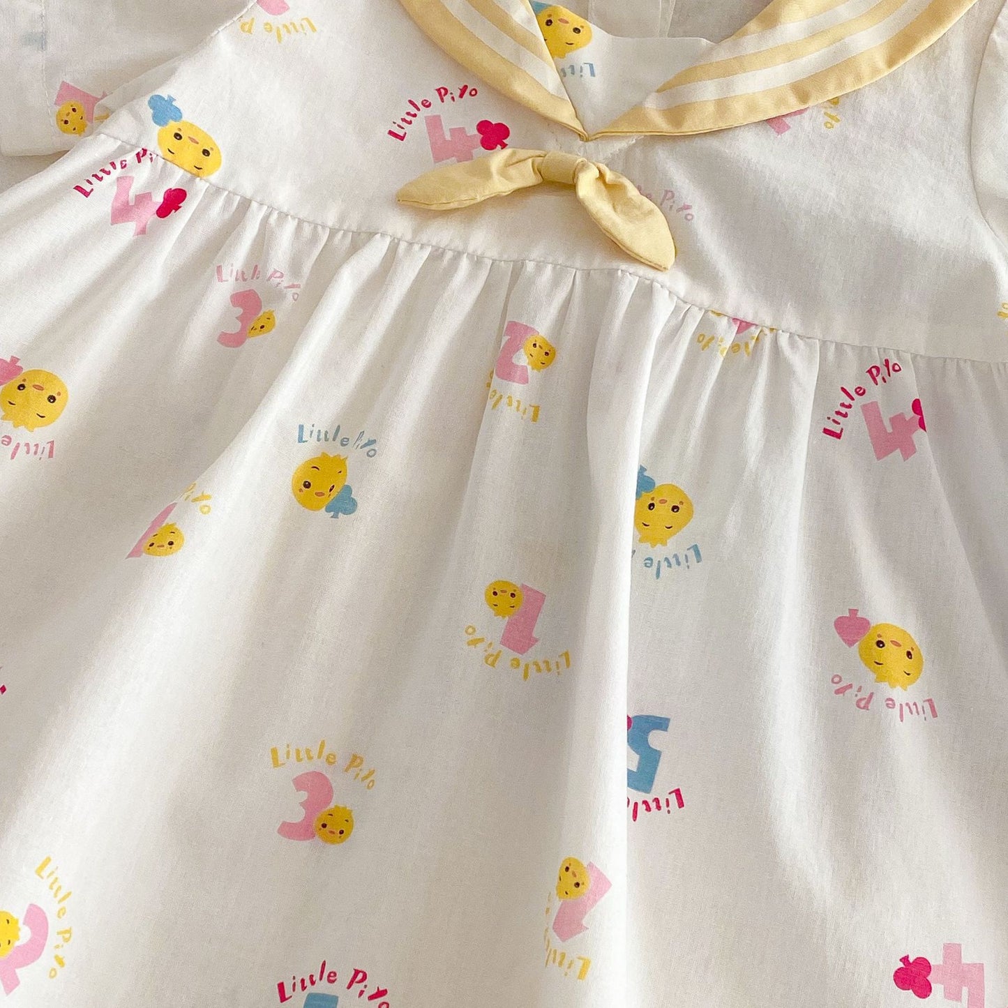 【BABY&KID】夏新作 可愛いセーラーワンピースSK061610