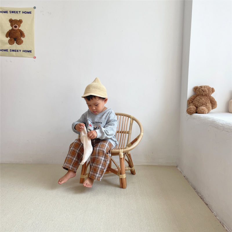 【BABY&KID】韓国風くまスウェットSK101547