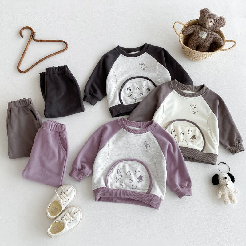 【BABY&KID】超キュート配色セットアップSK092719