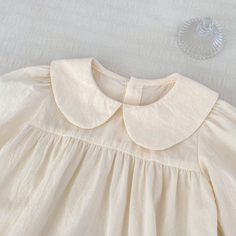 【BABY】立体フラワーロンパース2点セットSK100807