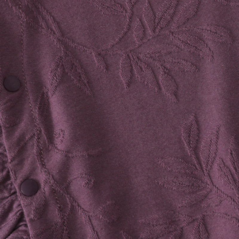 【BABY】北欧風フリルジャカードニットカバーオールSK102617