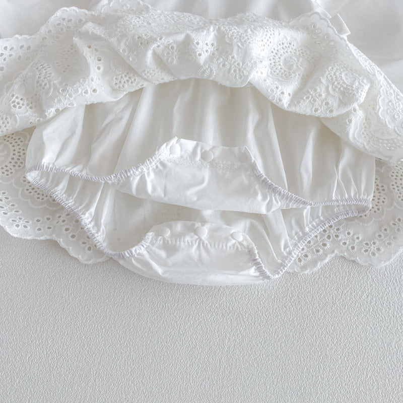 【BABY】プリンセスフリルロンパースワンピSK103609