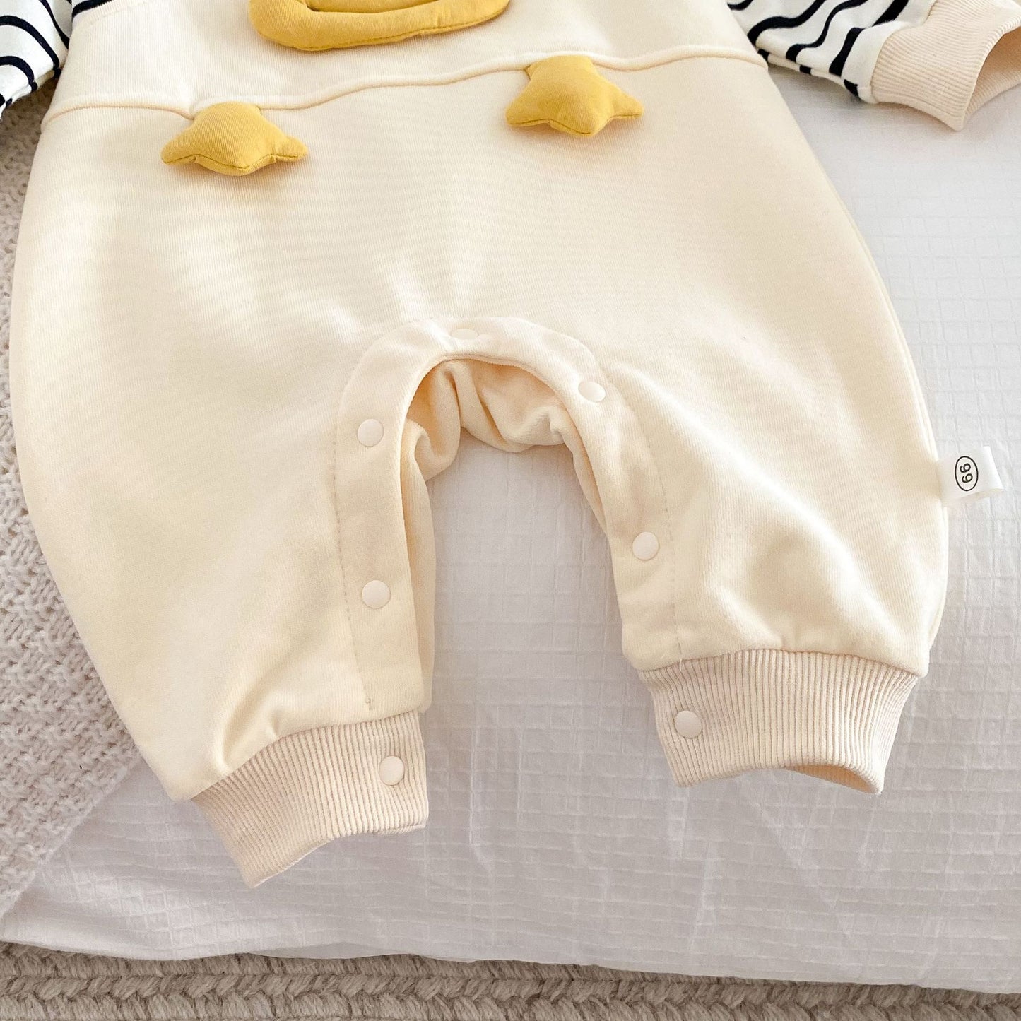 【BABY】レイヤードダックボーダーロンパースSK062413