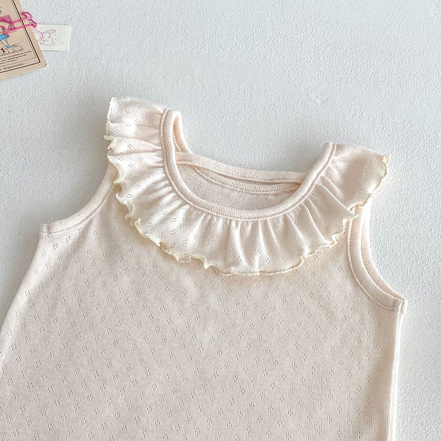 【BABY&KID】夏新作 丸襟Tシャツ、花柄オーバーオールSKO71212