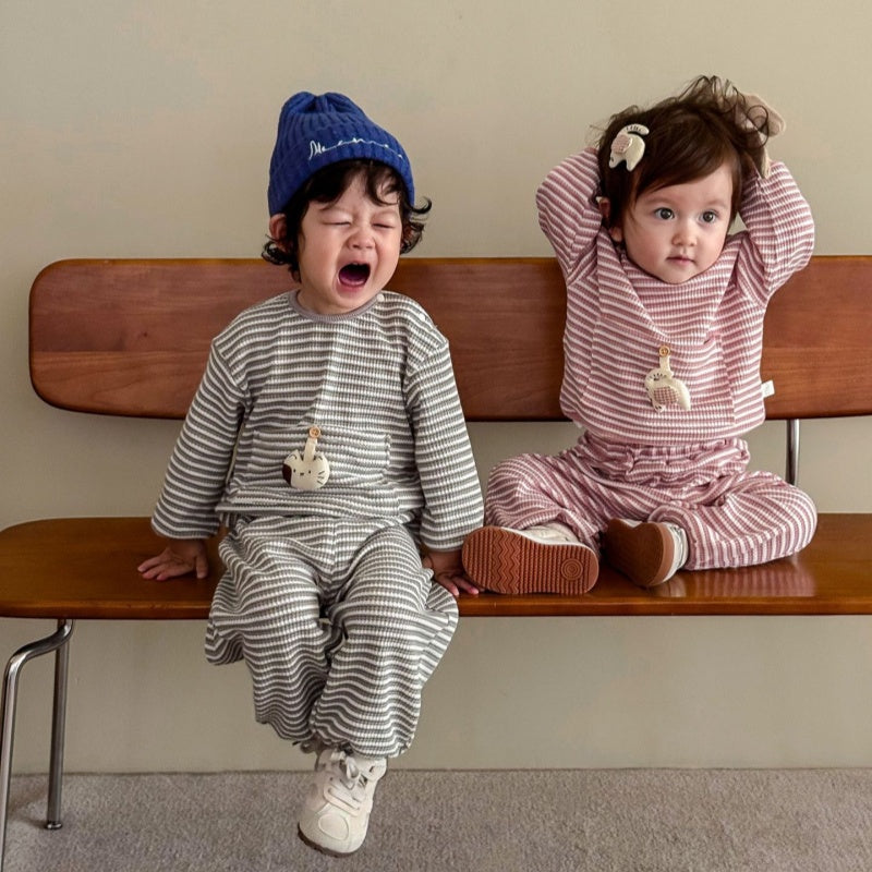 【BABY&KID】ボーダーセットアップSK102018