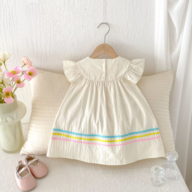 【BABY&KID】夏新作 帆船刺繍ワンピースSK081612