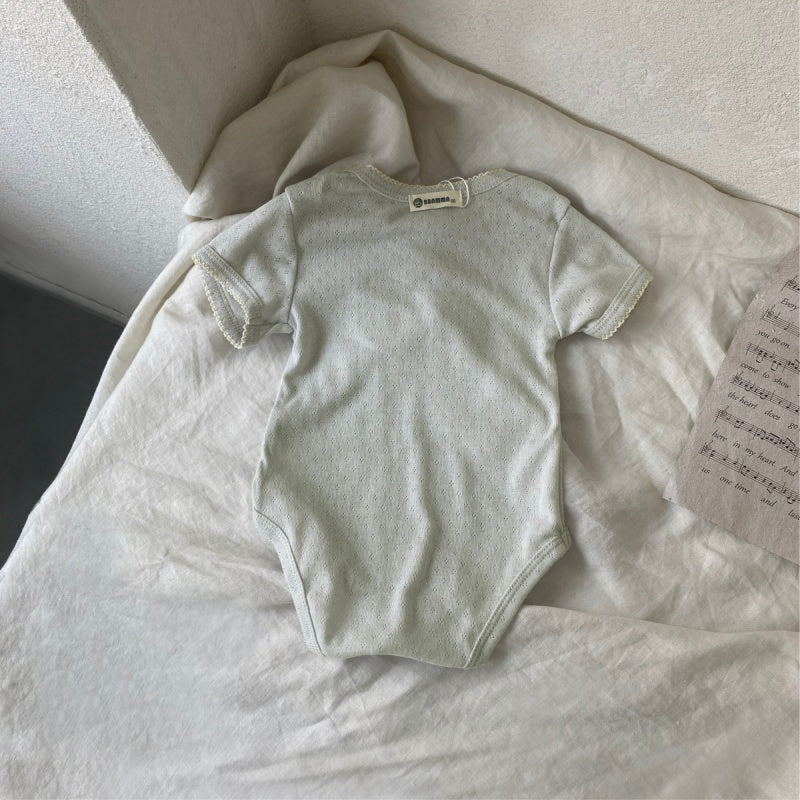 【BABY】夏新作 薄手メッシュロンパースSK080220