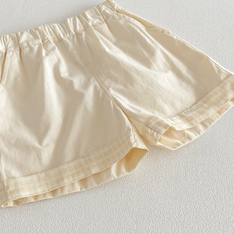 【BABY】夏新作シンプルカートゥーンサロペット、シャツ、ショートパンツSK104807