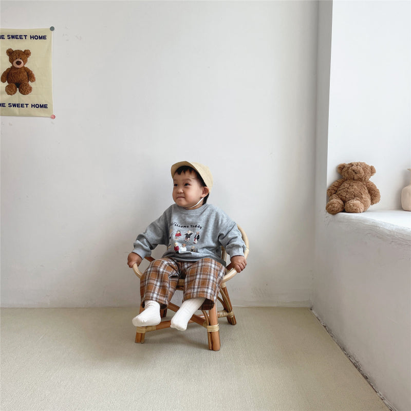 【BABY&KID】韓国風くまスウェットSK101547