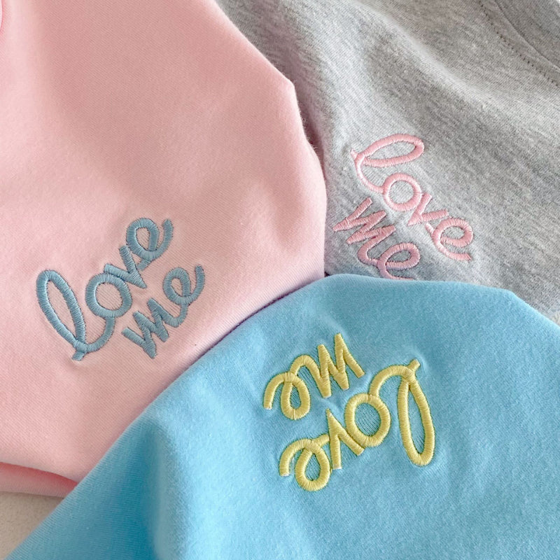 【BABY&KID】夏新作 ロゴ刺繍セットアップSK091214