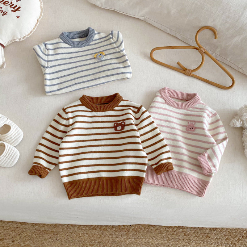【BABY&KID】ボーダーニットセーターSK102532