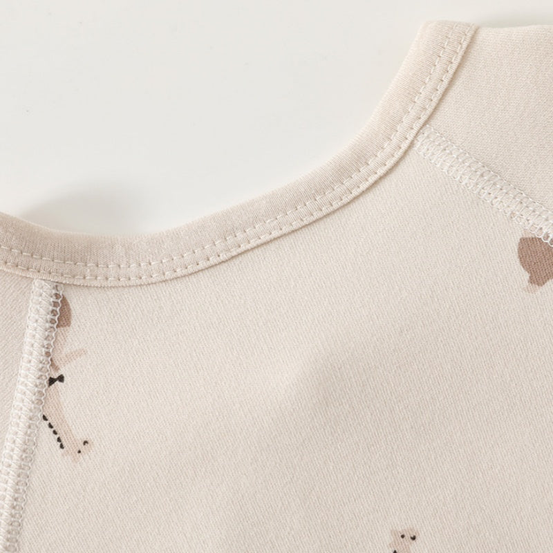 【BABY】北欧風アニマル柄カバーオールSK102602