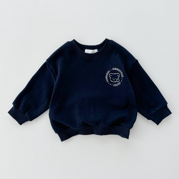 【BABY&KID】カートゥーンクマ可愛いセットアップSK023104