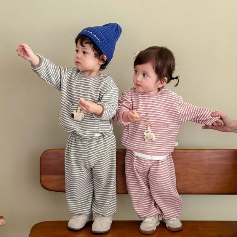 【BABY&KID】ボーダーセットアップSK102018