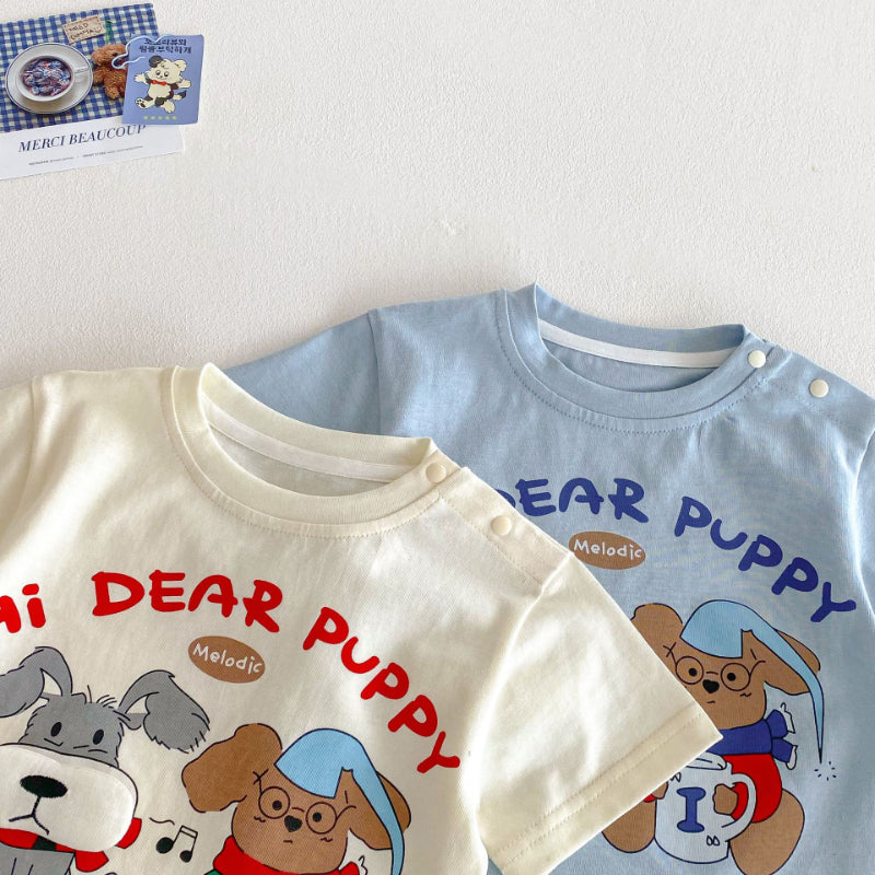 【BABY&KID】夏新作 HIDEARPUPPY可愛いTシャツSKO71209