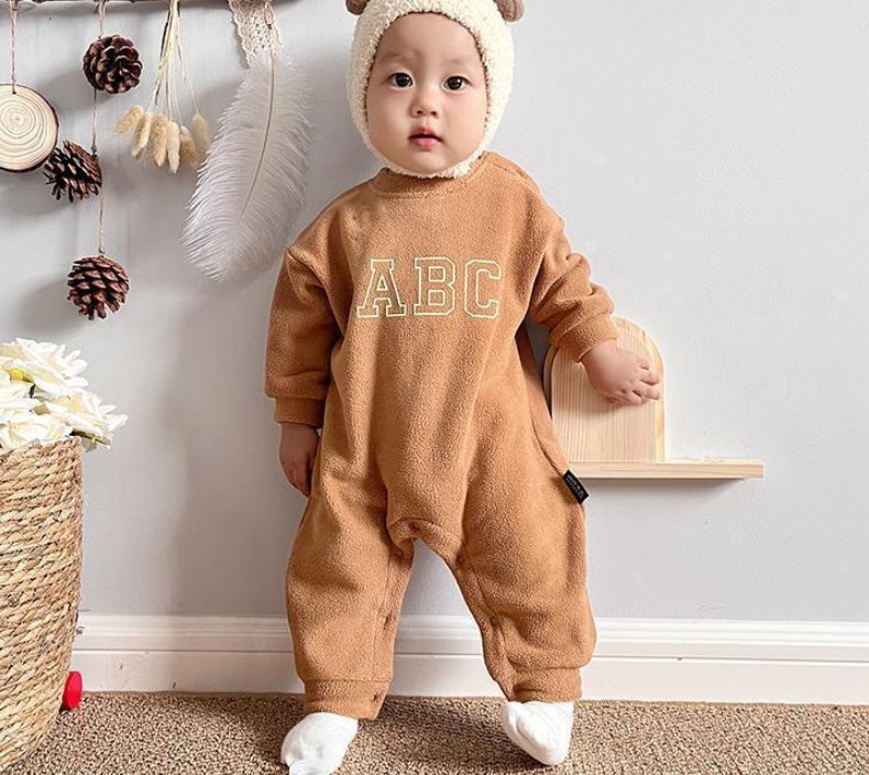 【BABY】 暖かいABCロンパースSK022411