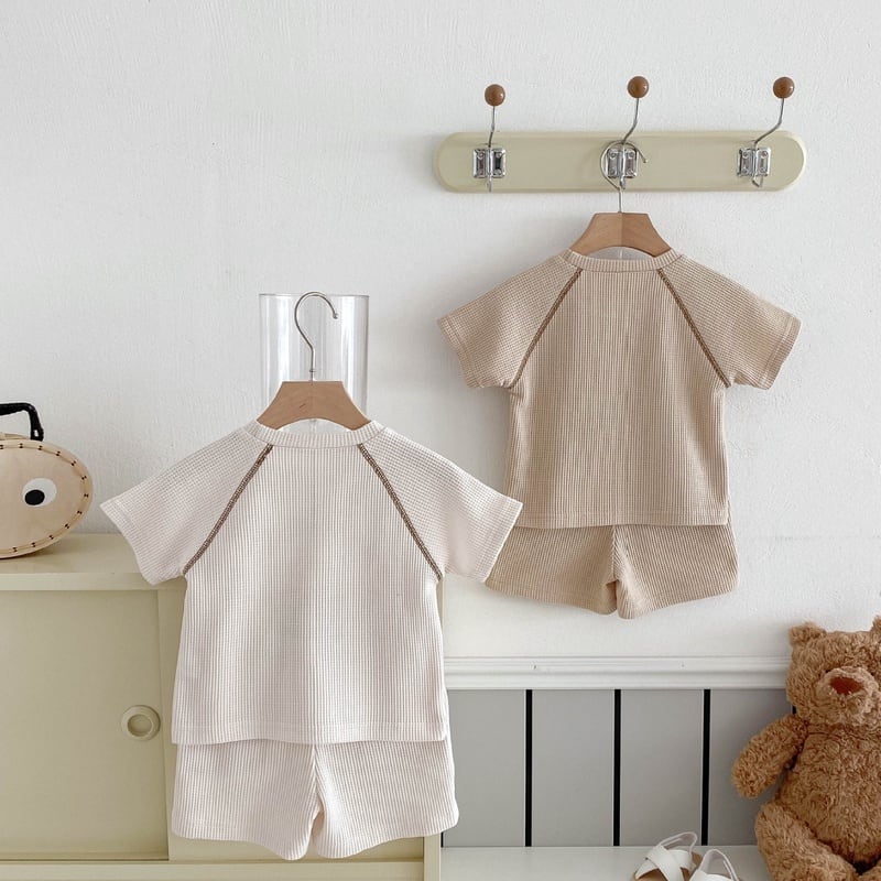 【BABY】wild and freeワッフルセットアップSK071021