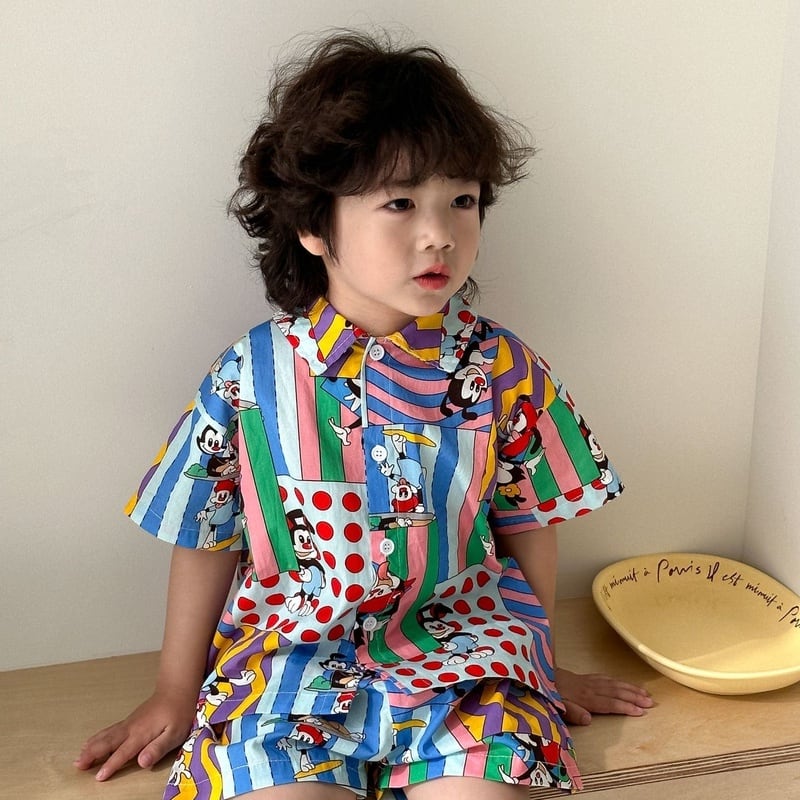【BABY&KID】夏新作 アーティストセットアップ、ワンピースSK0631010