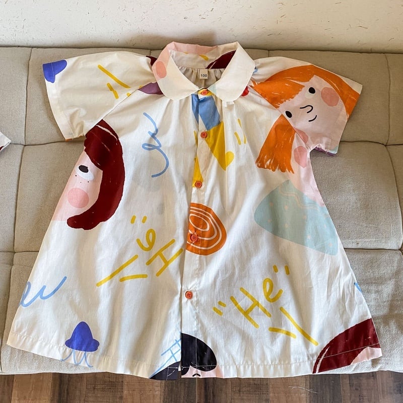 【BABY&KID】夏新作 落書きセットアップ、ワンピースSK0631013