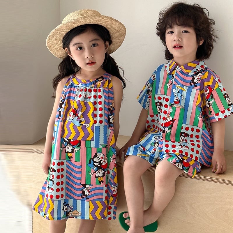 【BABY&KID】夏新作 アーティストセットアップ、ワンピースSK0631010