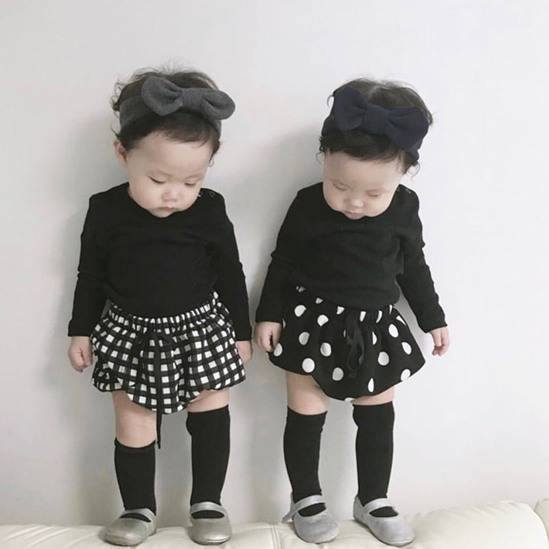 【オトク】【BABY】夏新作 無地丸首Tシャツ、ショートパンツSK092215