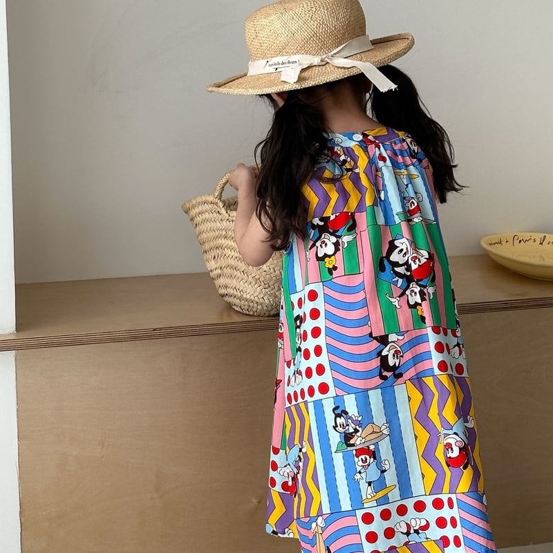 【BABY&KID】夏新作 アーティストセットアップ、ワンピースSK0631010