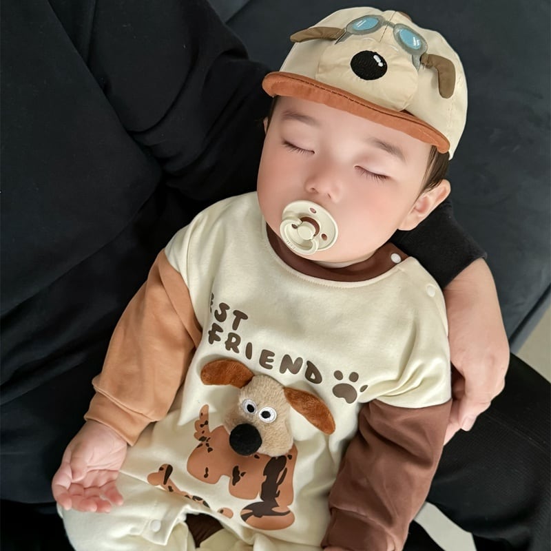 【BABY】BEST FRIENDカラーバリロンパースSK062412
