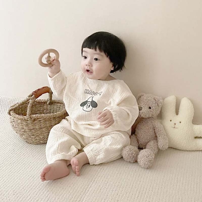 【BABY&KID】無地ORチェック柄上下セットSK062106